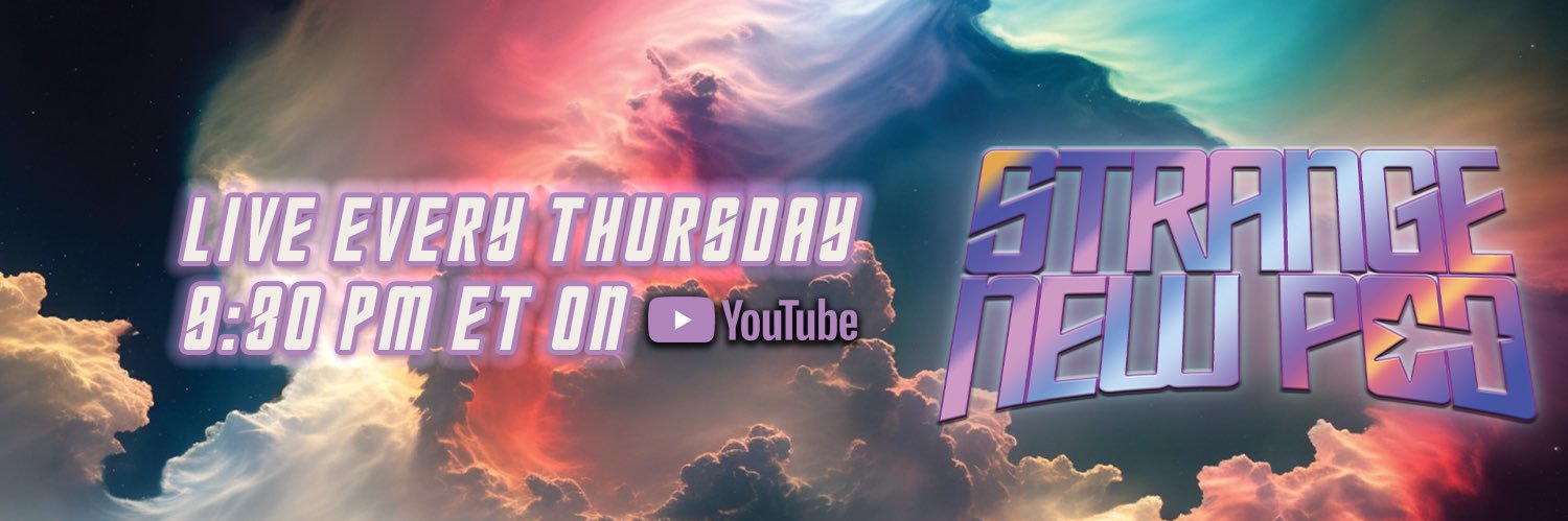 Strange New Pod's banner