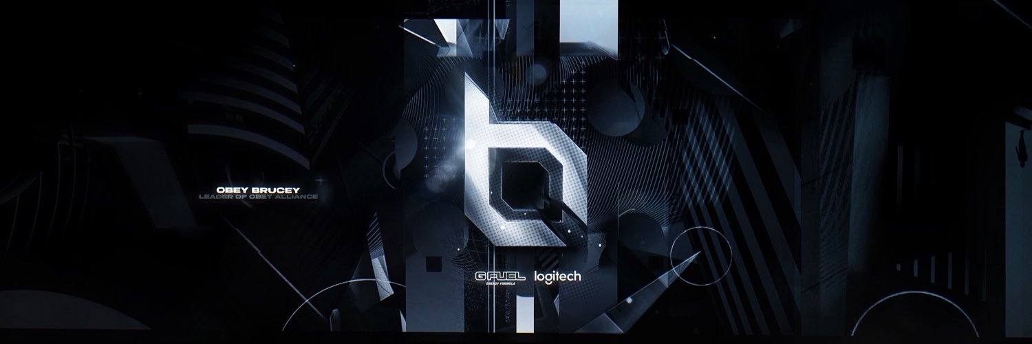 Obey Brucey's banner