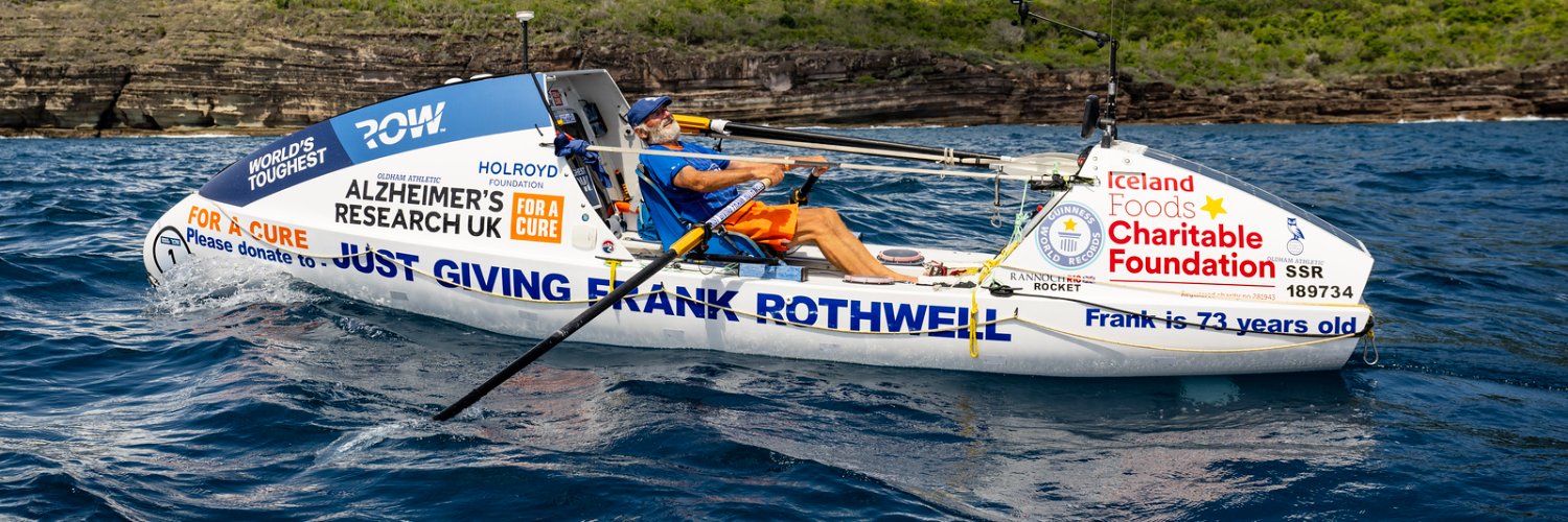 Frank Rothwell - Alzheimer's Research UK's banner