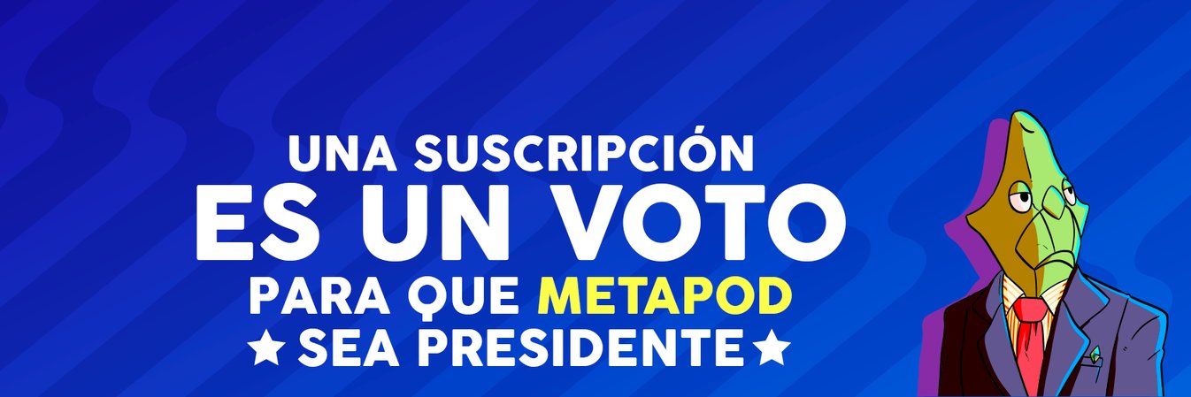 Metapod Para Presidente's banner