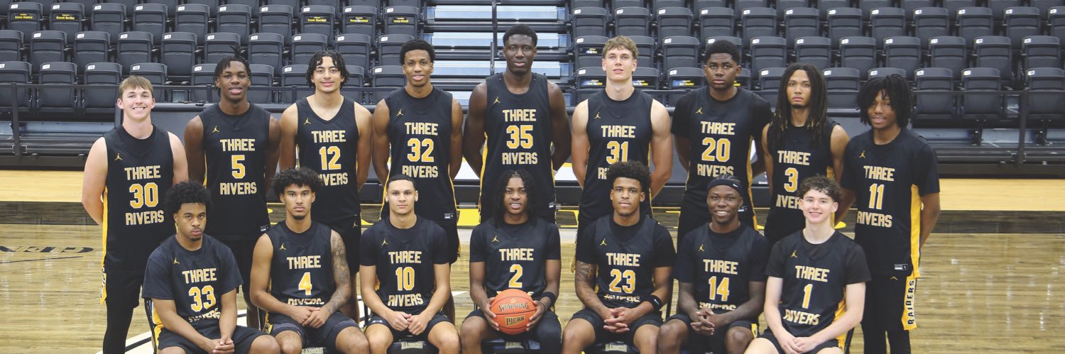 Three Rivers College Men's Basketball's banner