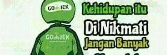 GOJEK on the street 🏍️💨's banner