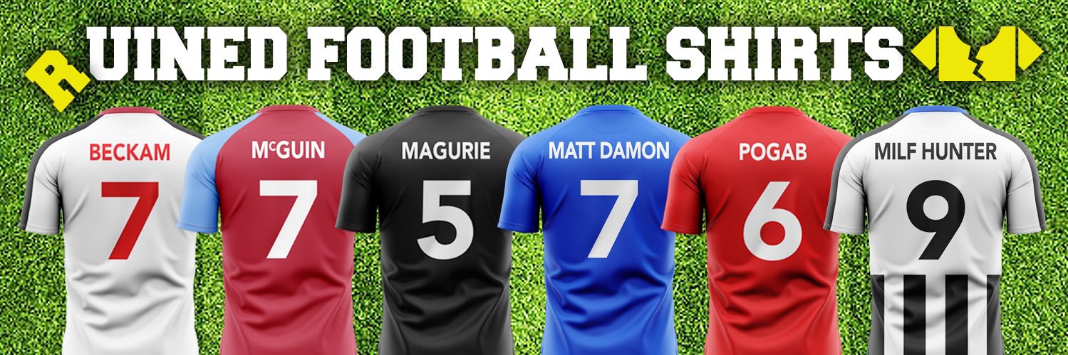 Ruined Football Shirts's banner