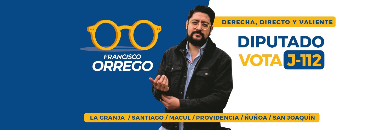 Francisco Javier Orrego's banner