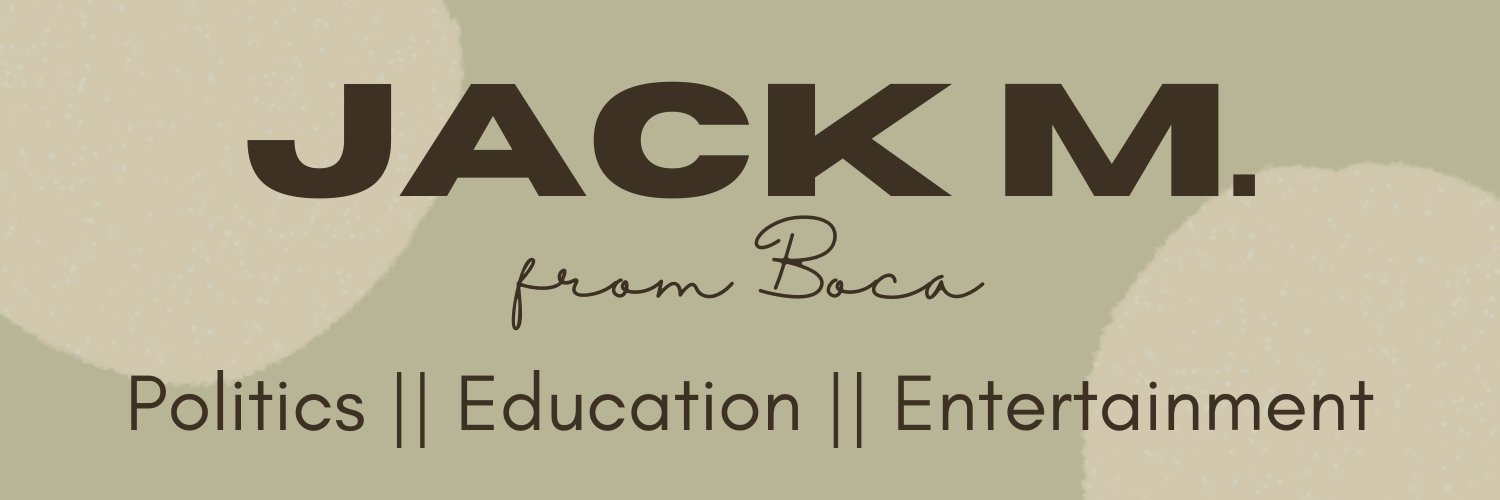 Jack M. from Boca's banner