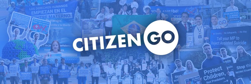 CitizenGO's banner