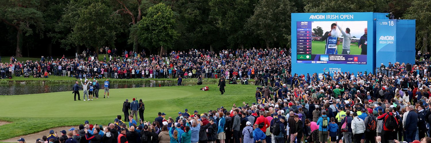 Amgen Irish Open's banner