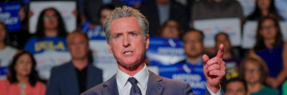 Governor Newsom Press Office (parody)'s banner