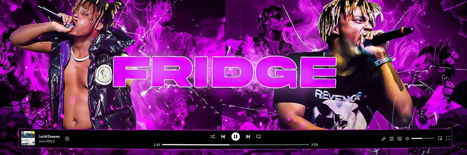 Redbull Fridge's banner