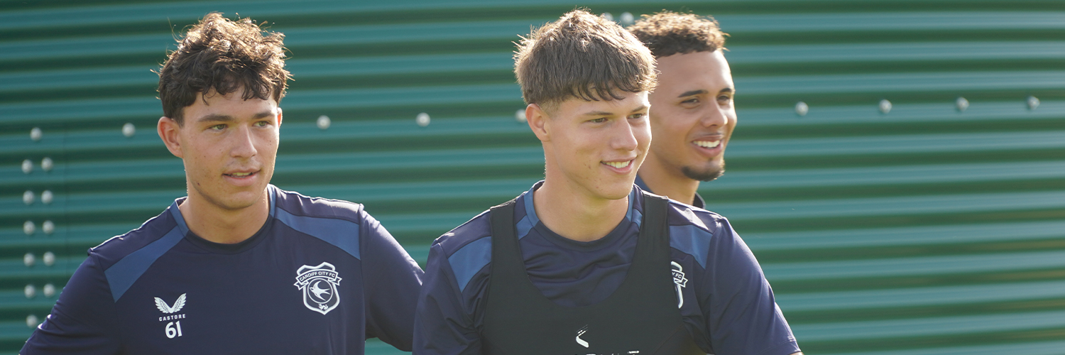 Cardiff City Academy's banner