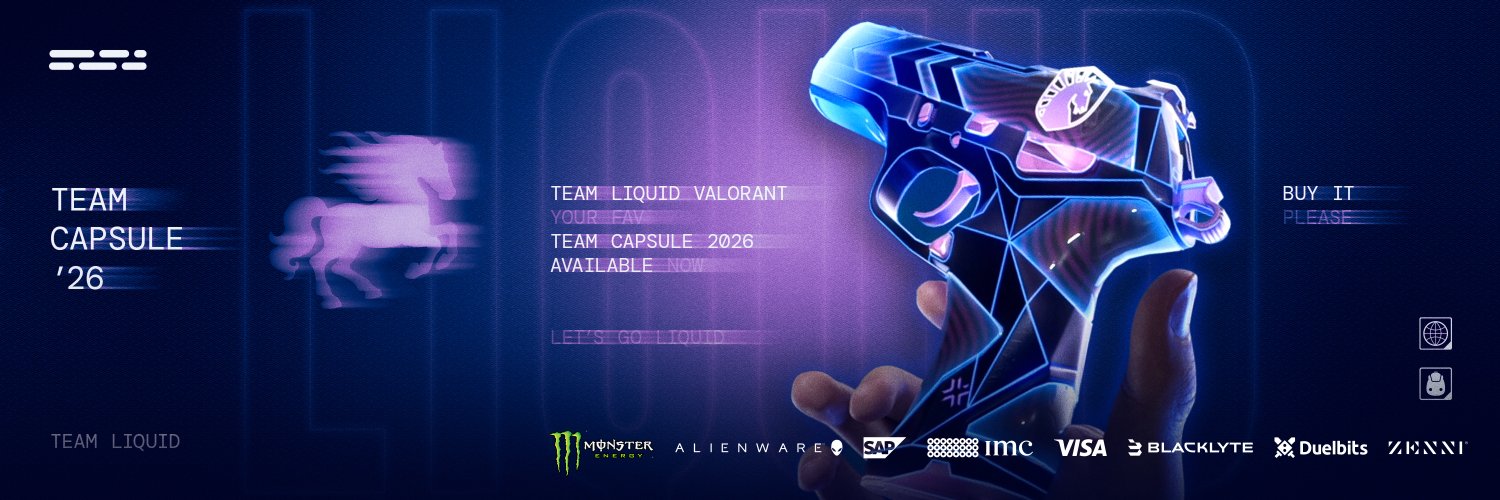 Team Liquid VALORANT's banner