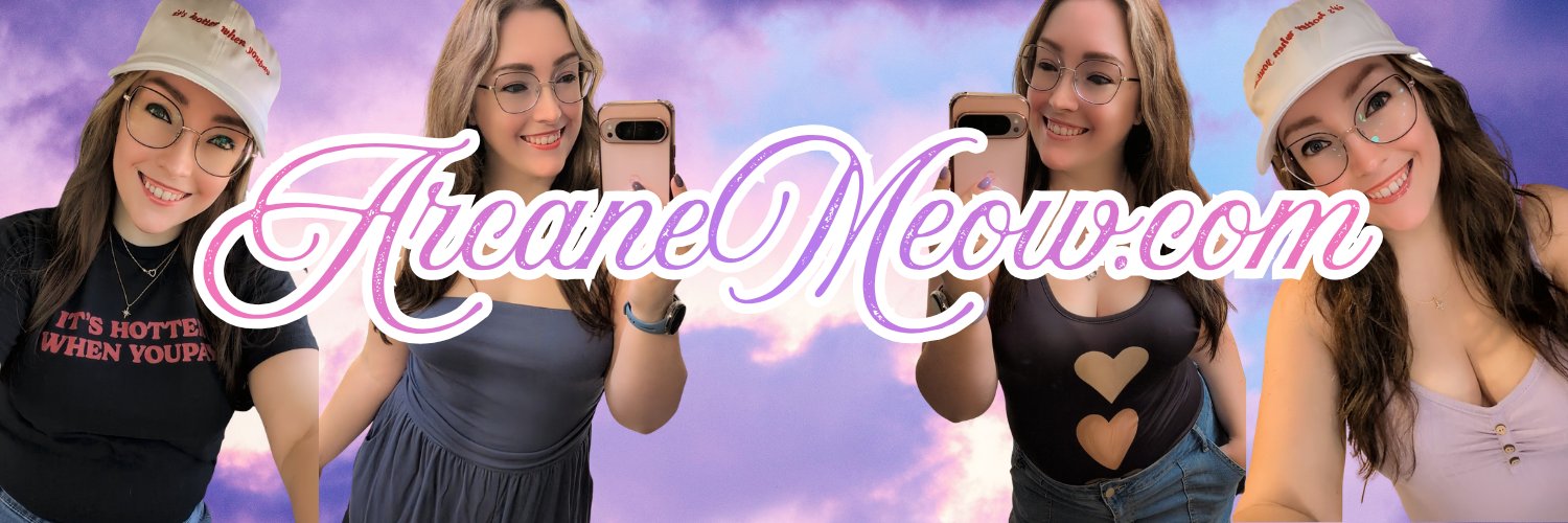 ArcaneMeow😻💜 🇨🇦's banner