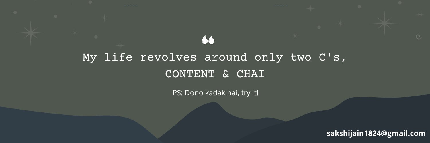Sakshi Jain • LinkedIn Strategist's banner