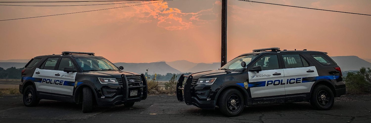 Wheat Ridge Police's banner