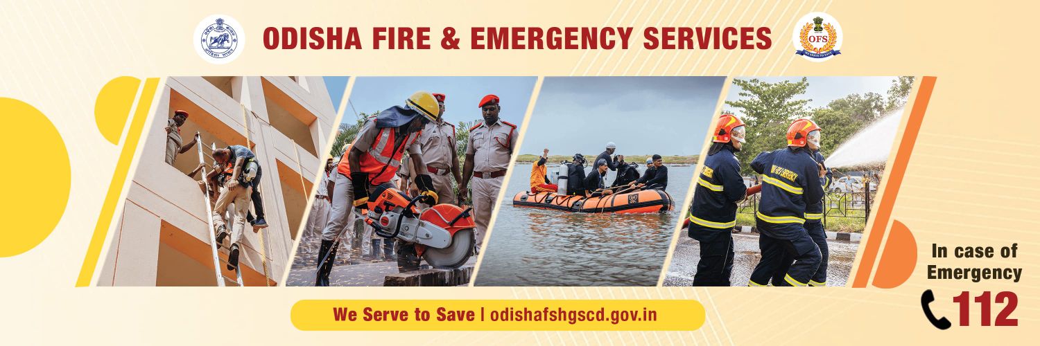 Odisha Fire & Emergency Services's banner