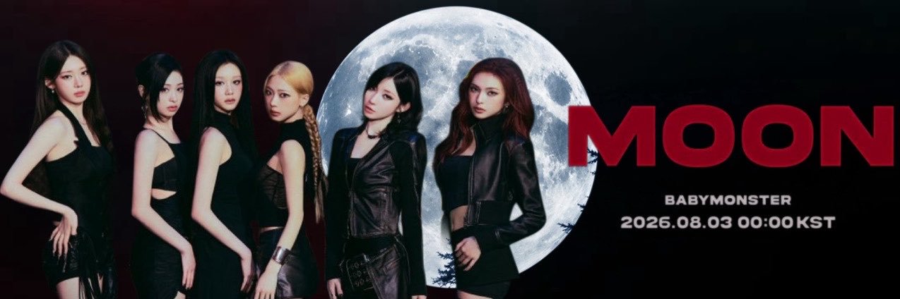 for BABYMONSTER's banner