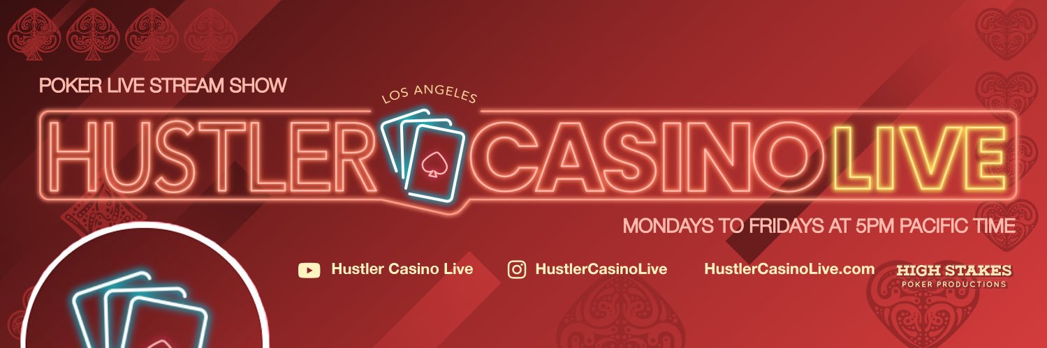 Hustler Casino Live's banner