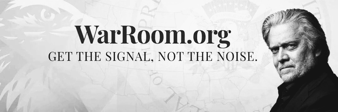 Steve Bannon's banner