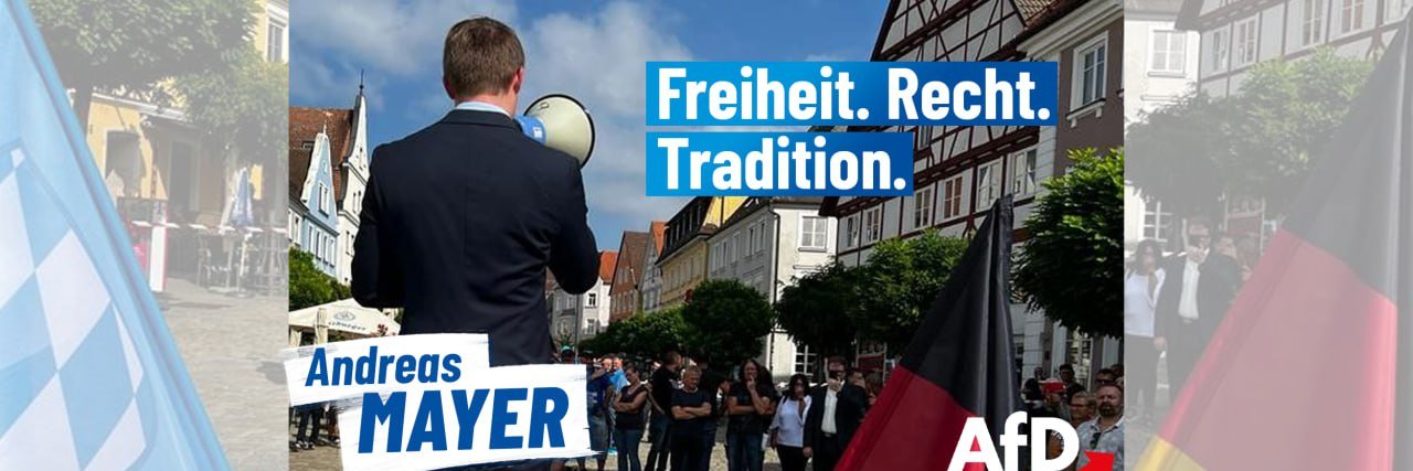 Andreas Mayer's banner
