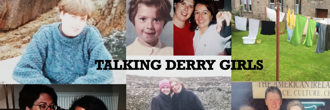 Talking Derry Girls Podcast's banner