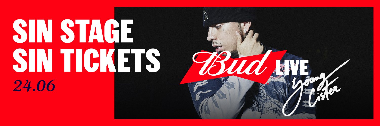 Budweiser Chile's banner