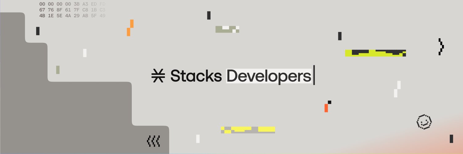 Stacks Developers's banner