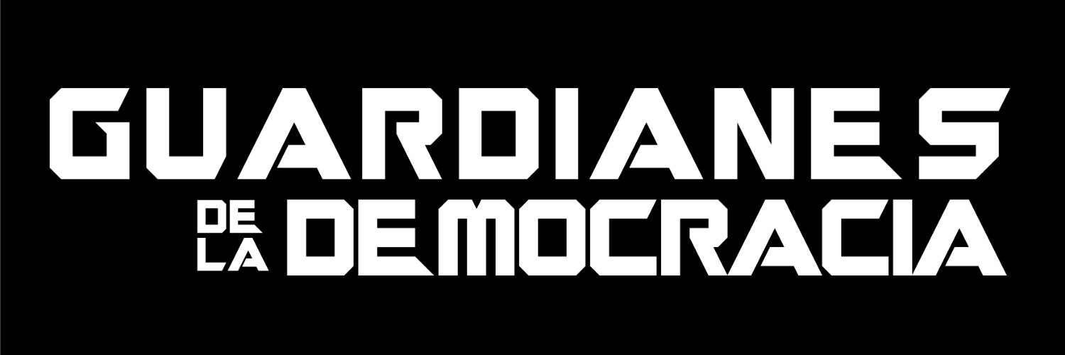 Guardianes de la Democracia's banner