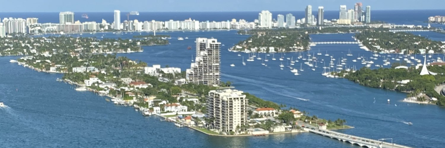 Trini in the City of Miami's banner