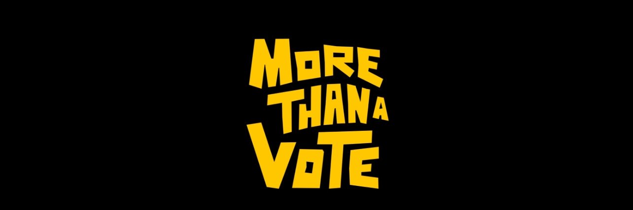 More Than A Vote's banner