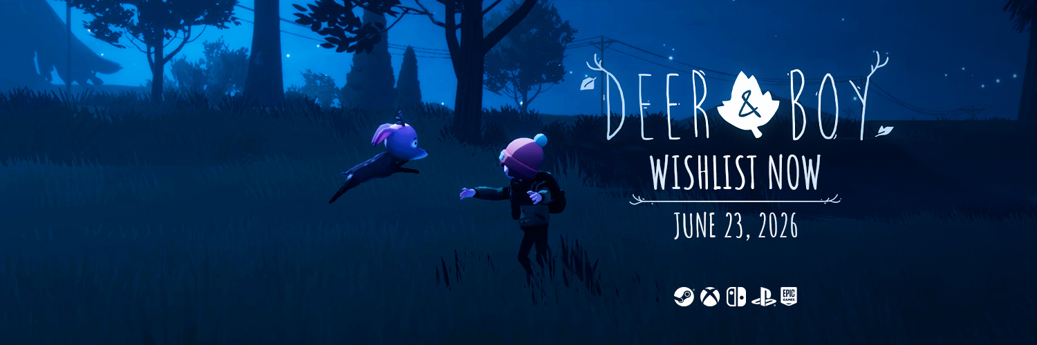 Deer & Boy 🦌's banner