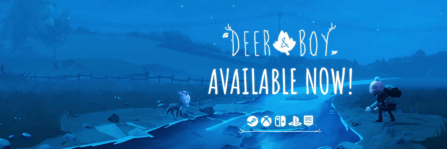 Deer & Boy 🦌's banner