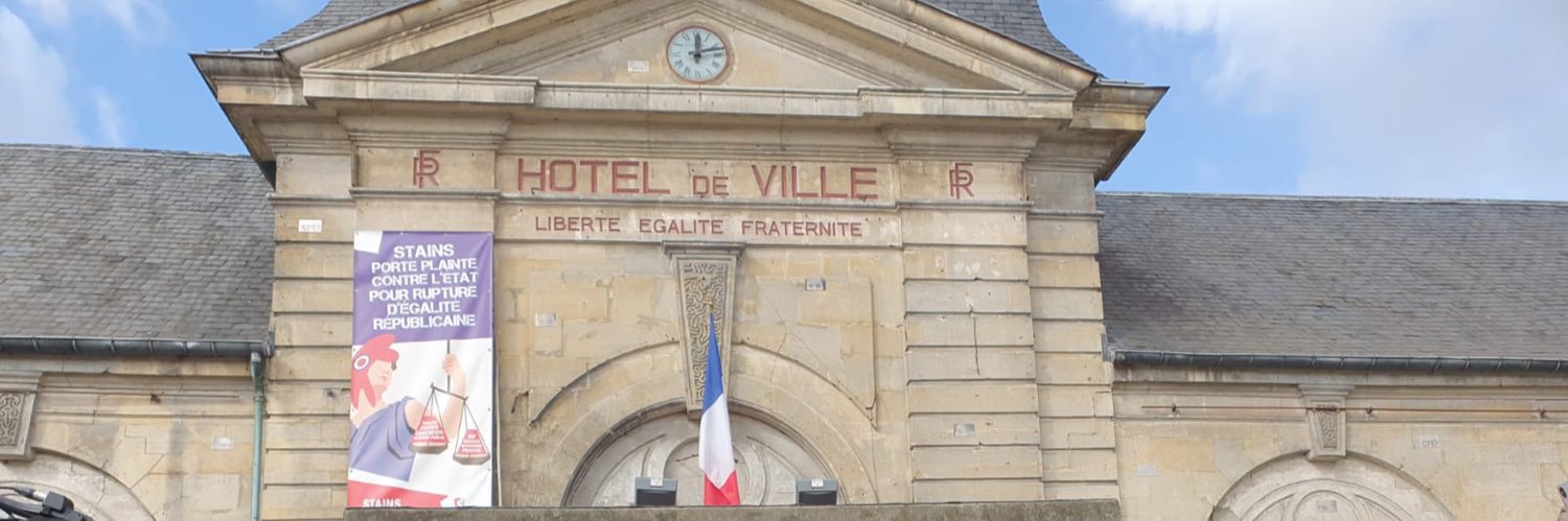 Azzédine TAÏBI - Maire de @VilledeStains's banner