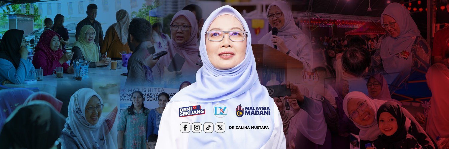 Dr Zaliha Mustafa's banner