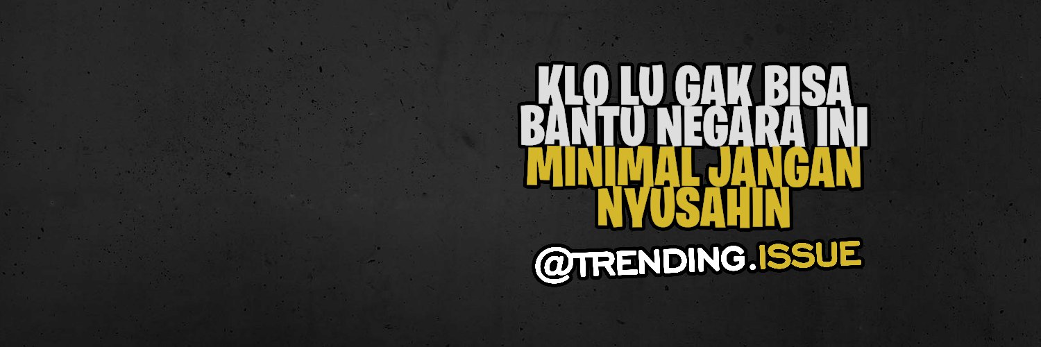 TRENDING ISSUE's banner
