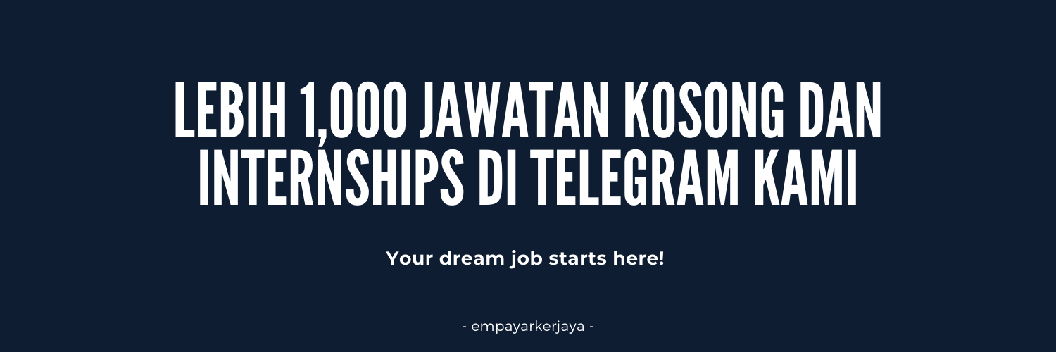 JAWATAN KOSONG MY 🇲🇾's banner