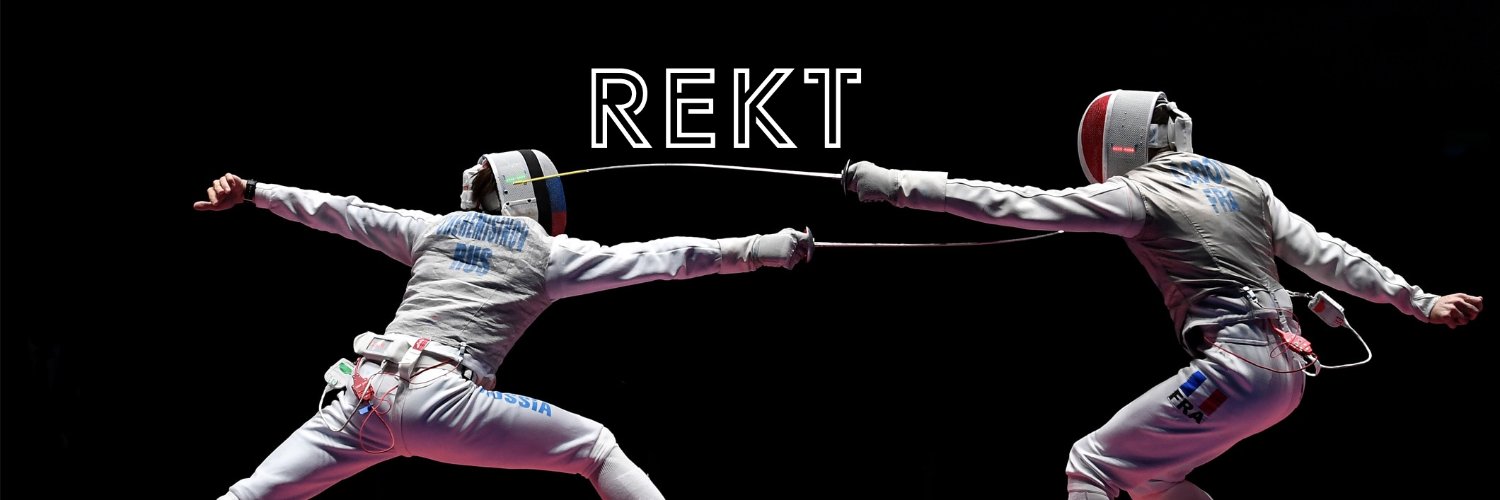 Rekt Fencer's banner