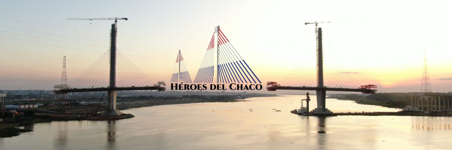 Puente Héroes del Chaco's banner