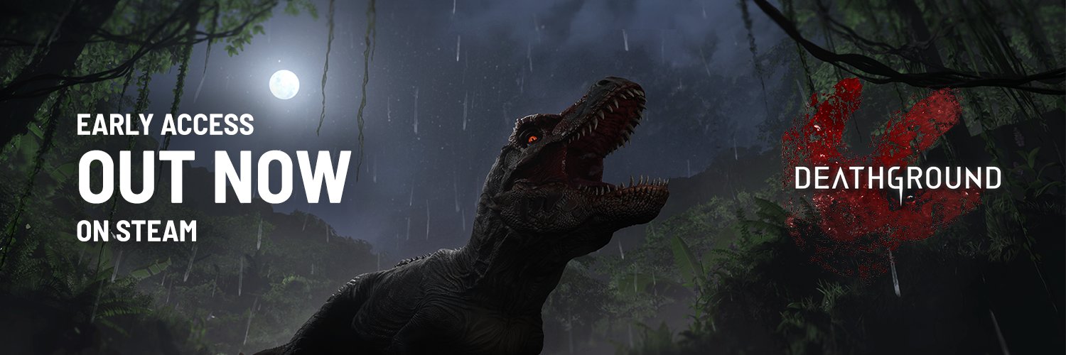 Deathground | 🦖 Steam Early Access OUT NOW!'s banner