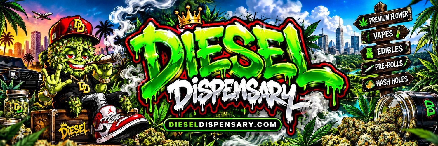 DIESEL DISPENSARY's banner