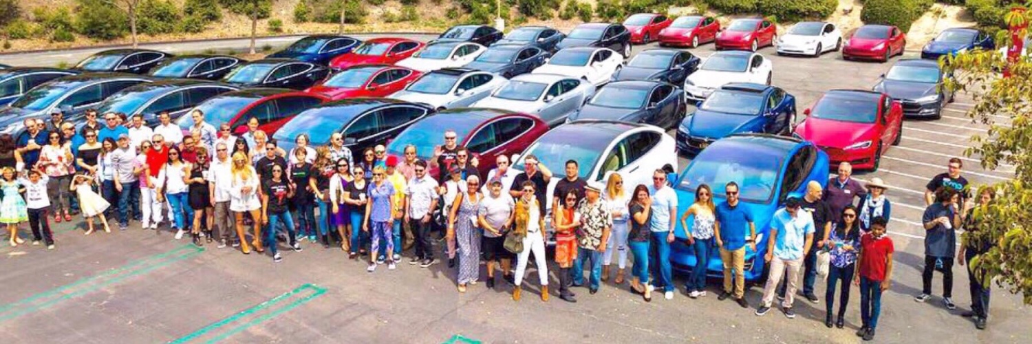 Tesla Club-SoCal's banner