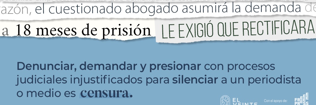 El Veinte's banner