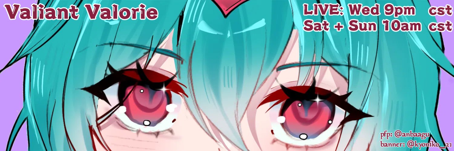 Valiant Valorie ⚔️ Knight Vtuber's banner
