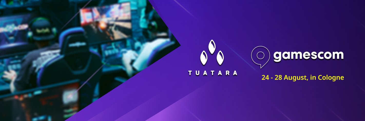 TUATARA ➡️ Gamescom's banner