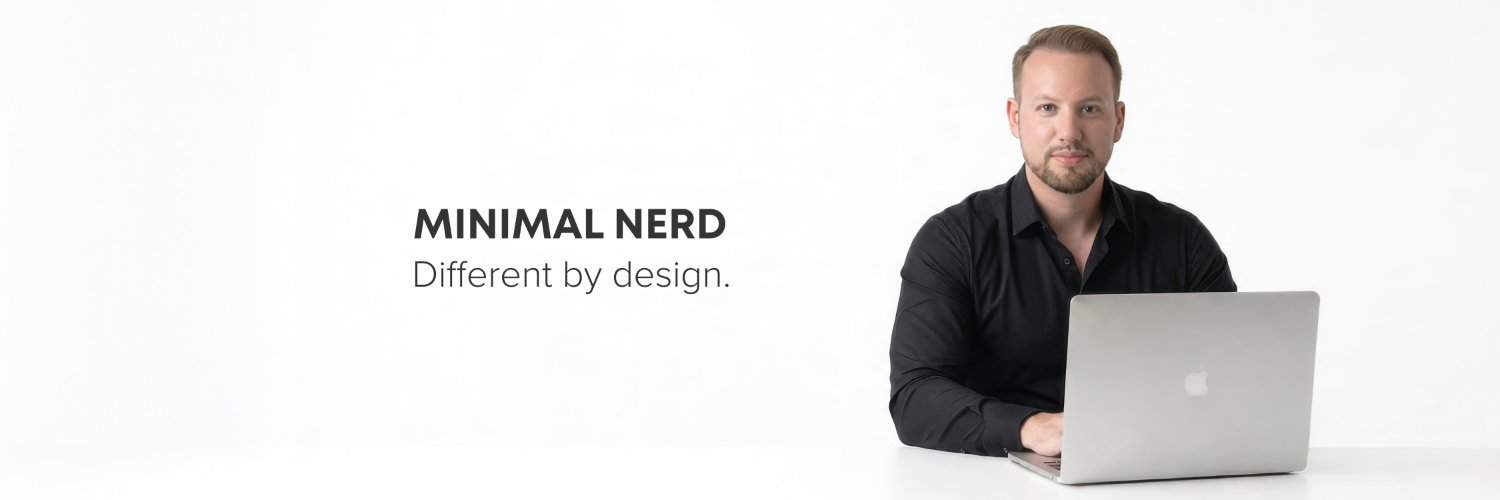 Minimal Nerd's banner