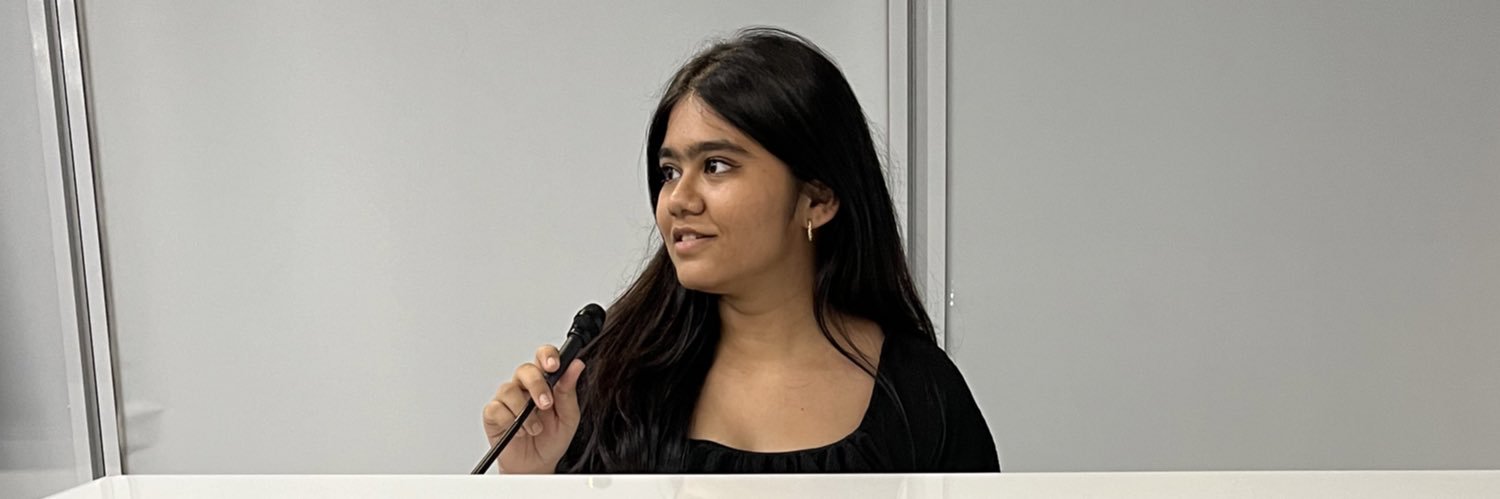 Shraavani Tople's banner