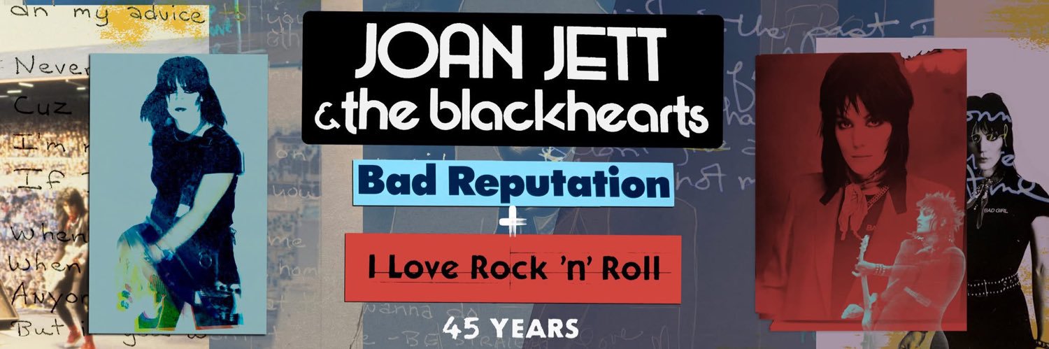 Joan Jett & the Blackhearts's banner