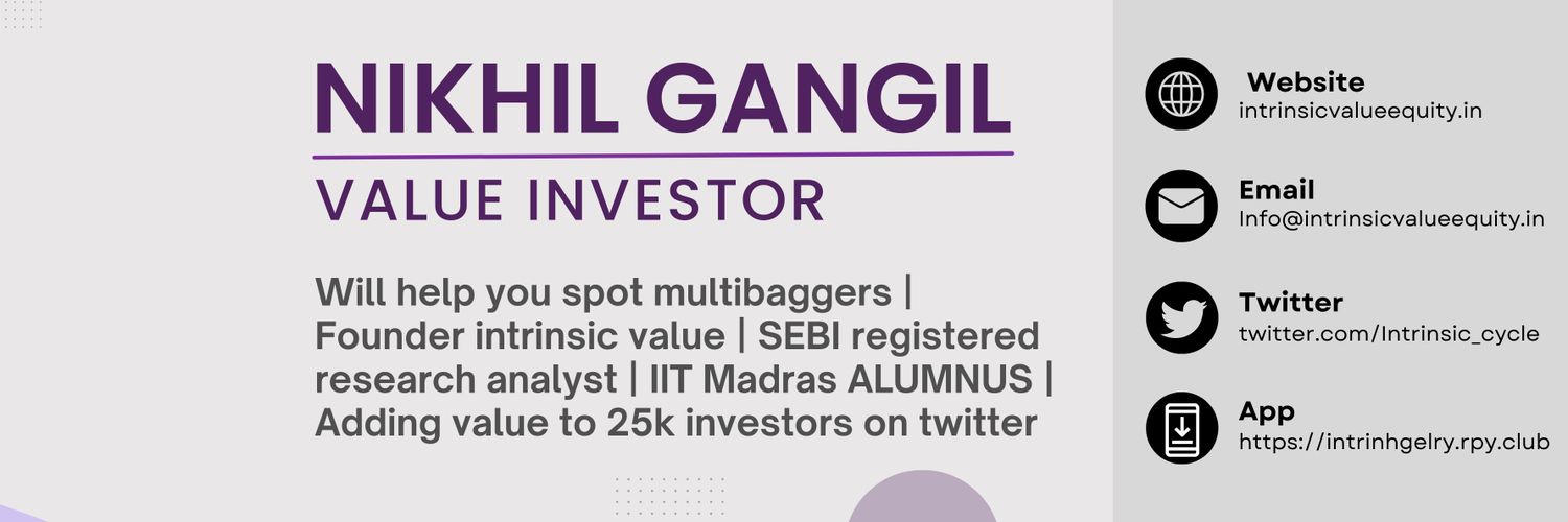 Nikhil Gangil's banner