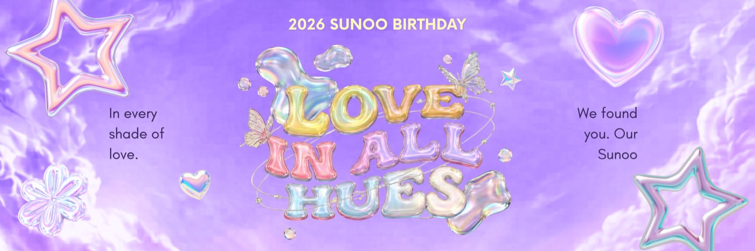 TEAM SUNOO GLOBAL FAN BASE's banner