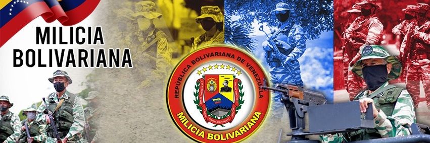 Milicia Bolivariana's banner