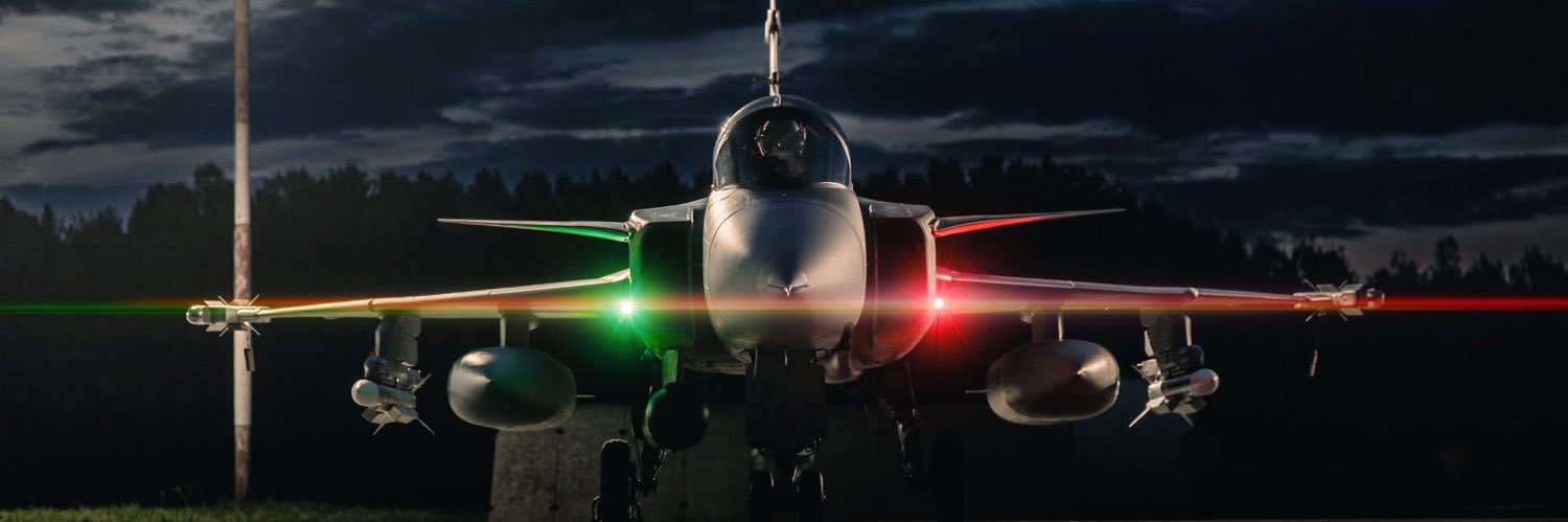 Flygvapnet's banner